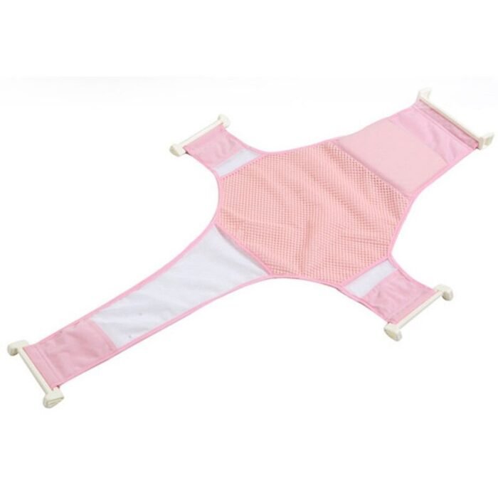Cotton baby bath net cross non-slip light bath net newborn bath bed bath universal bath net - Image 4